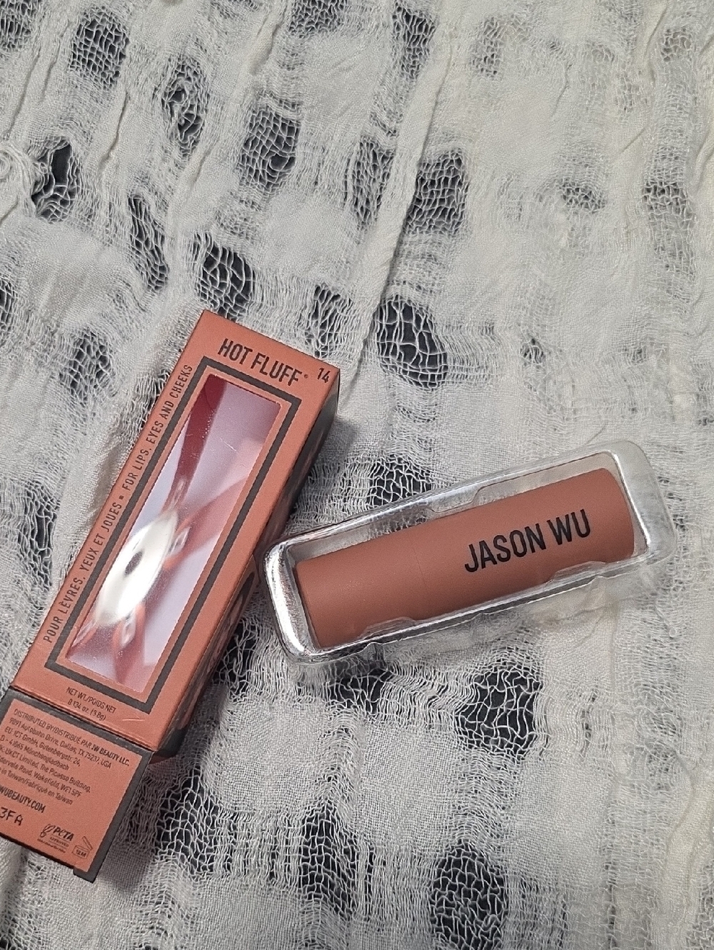 Jason Wu Hot Fluff Creamy Lipstick — Warm Terracotta Nude